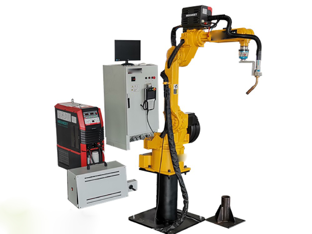 Full-automatic seam tracking welding robot